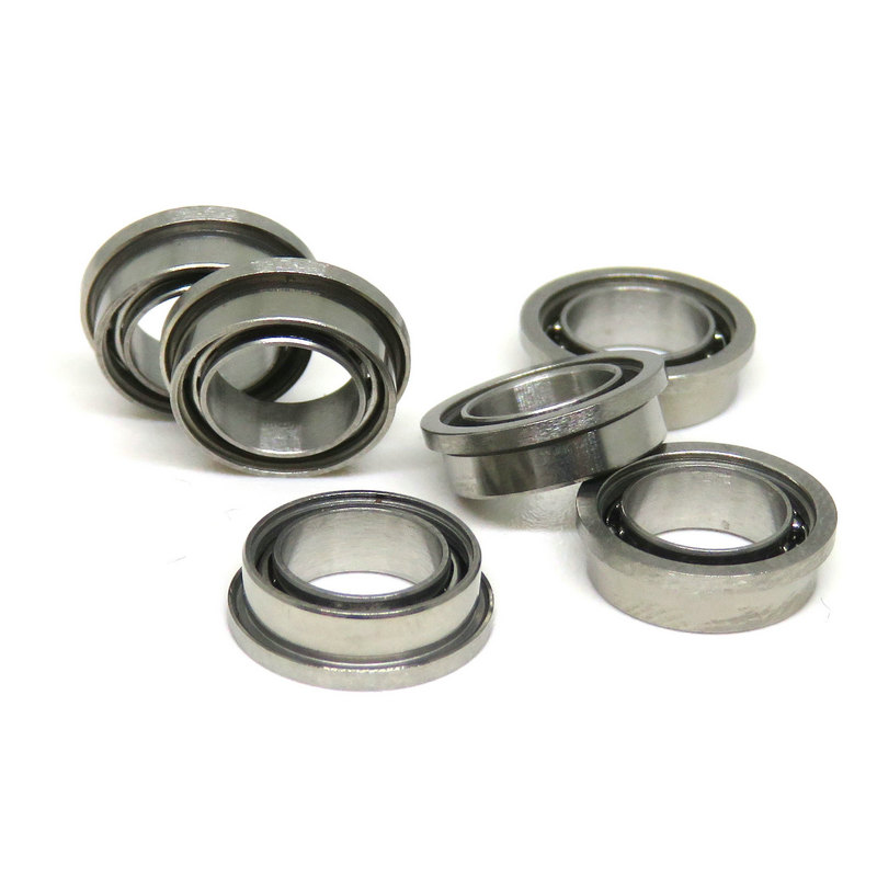 SFR168 Open stainless steel flanged ball bearing 1/4x3/8x1/8 inch bearing SFR168